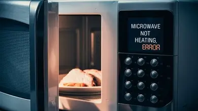 Panasonic-microwave-oven-not-heating-problem-repairing-service-in-Muzaffarnagar